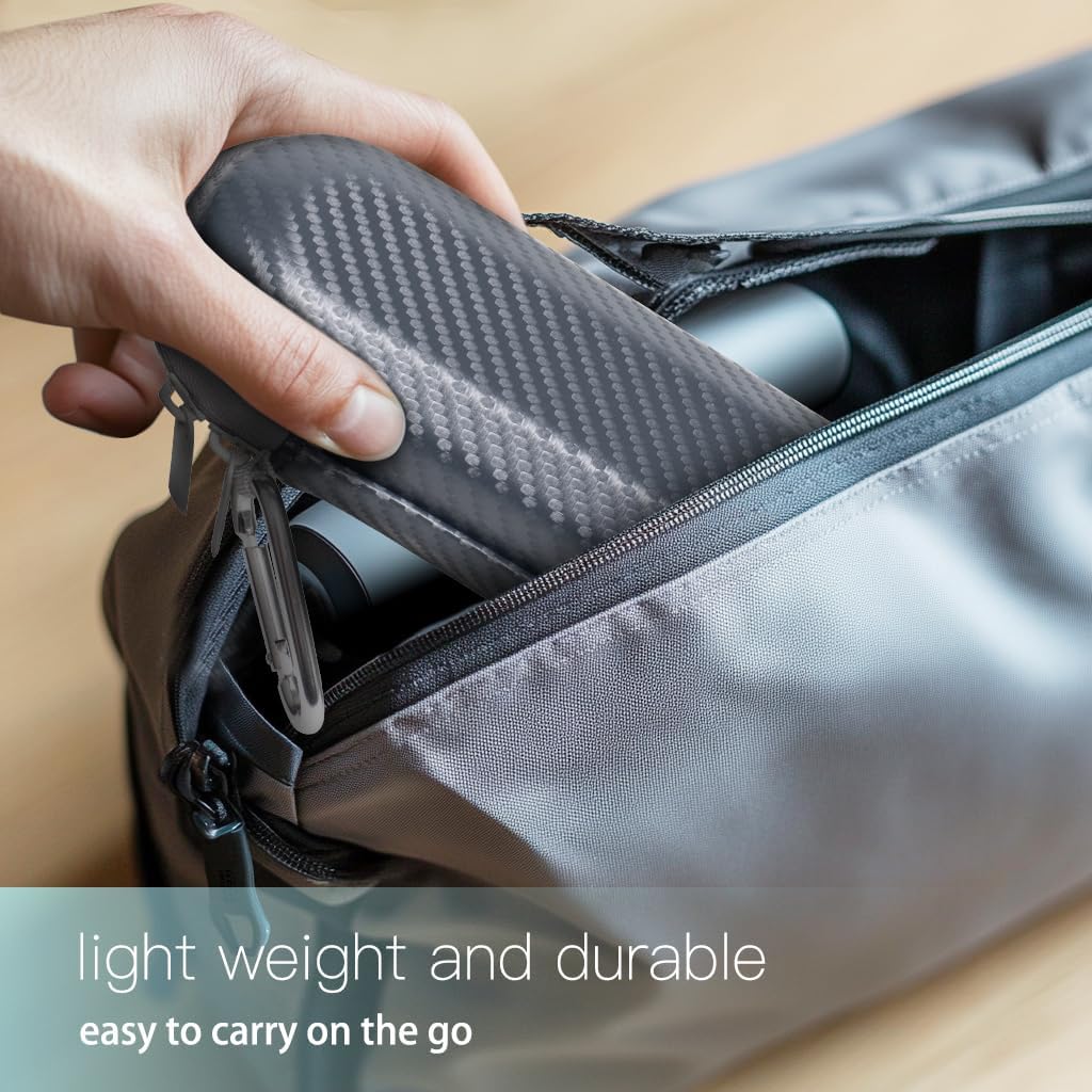 Nincha Hard Shell Electric Toothbrush Case - for Oral-B iO/Pro/Smart Series, Philips Sonicare Electric Toothbrush, Bigger Size Travel Case Fits all Powered Toothbrushes and Accessories Grey