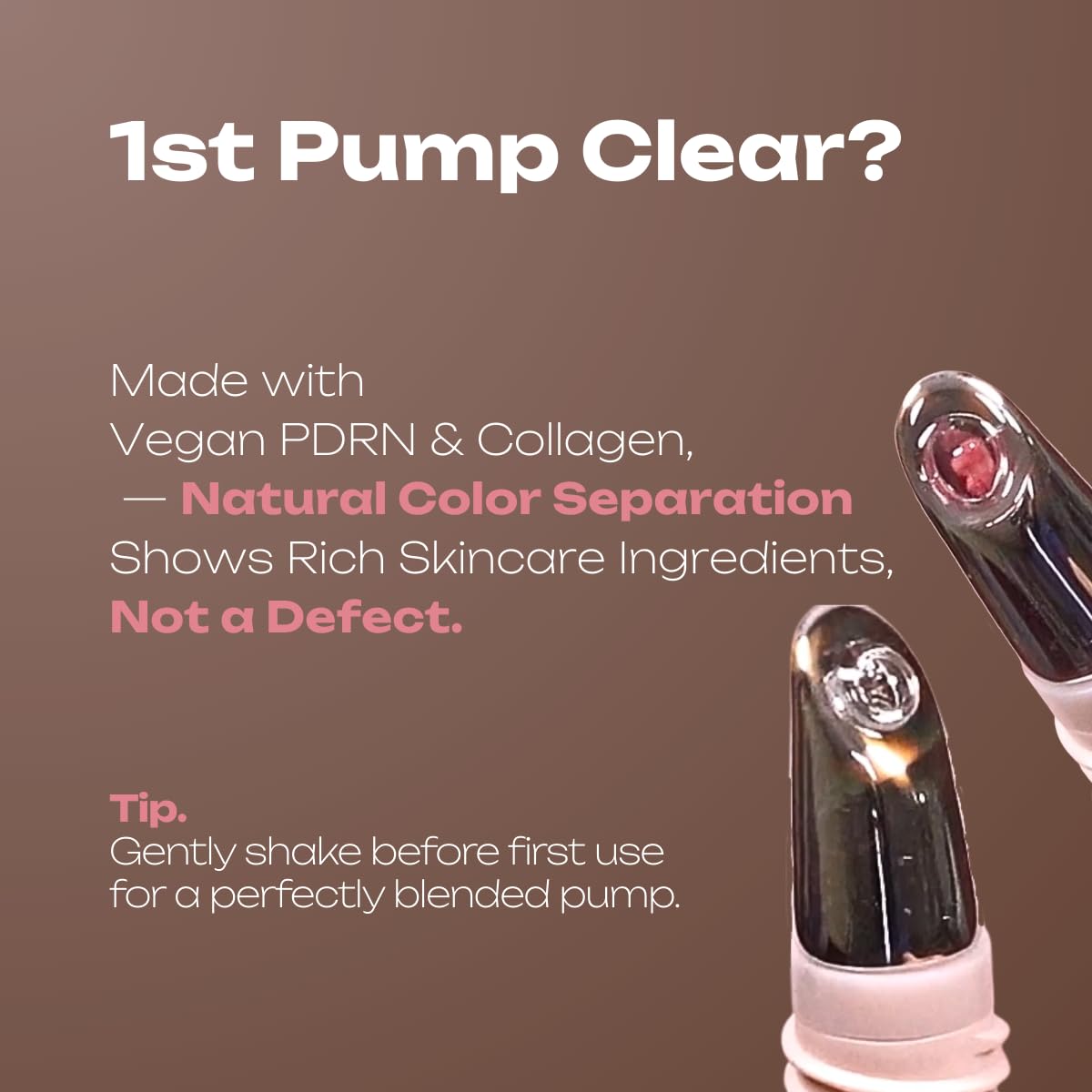 PDRN Tinted Lip Serum – High Gloss Ultra Hydrating Natural Glow, Non-Sticky Volumizing Color Glaze with Long-Lasting Shine, Nourishing Moisturizing Repair for Chapped Lips (0.34 oz) (coconut)