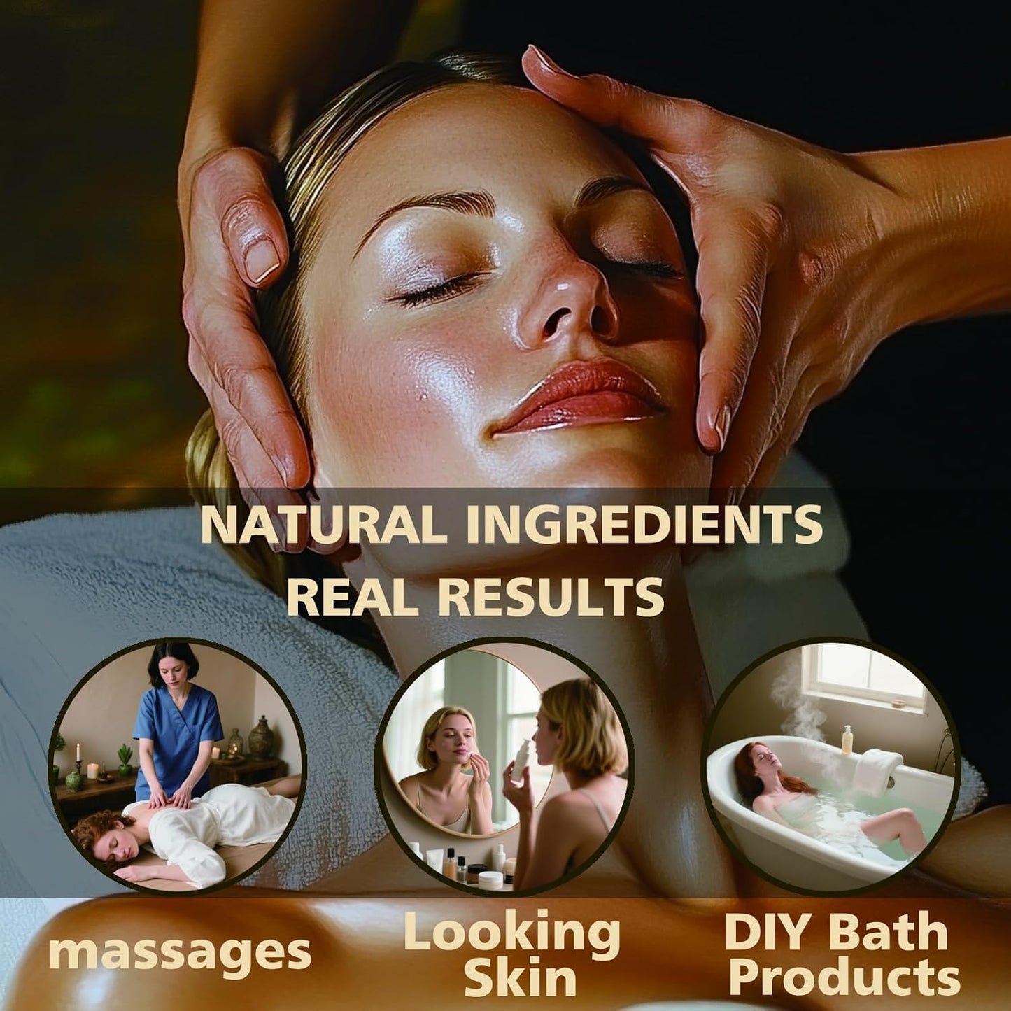 Jasmine Essential Oil-Jasmine Fragrance Oil 4.33oz (130ml)-100% Pure Natural Scent for Diffusers, Candles, Soap Making & Aromatherapy-Relaxing Home & Gift Essential Oil for Bath, Massage