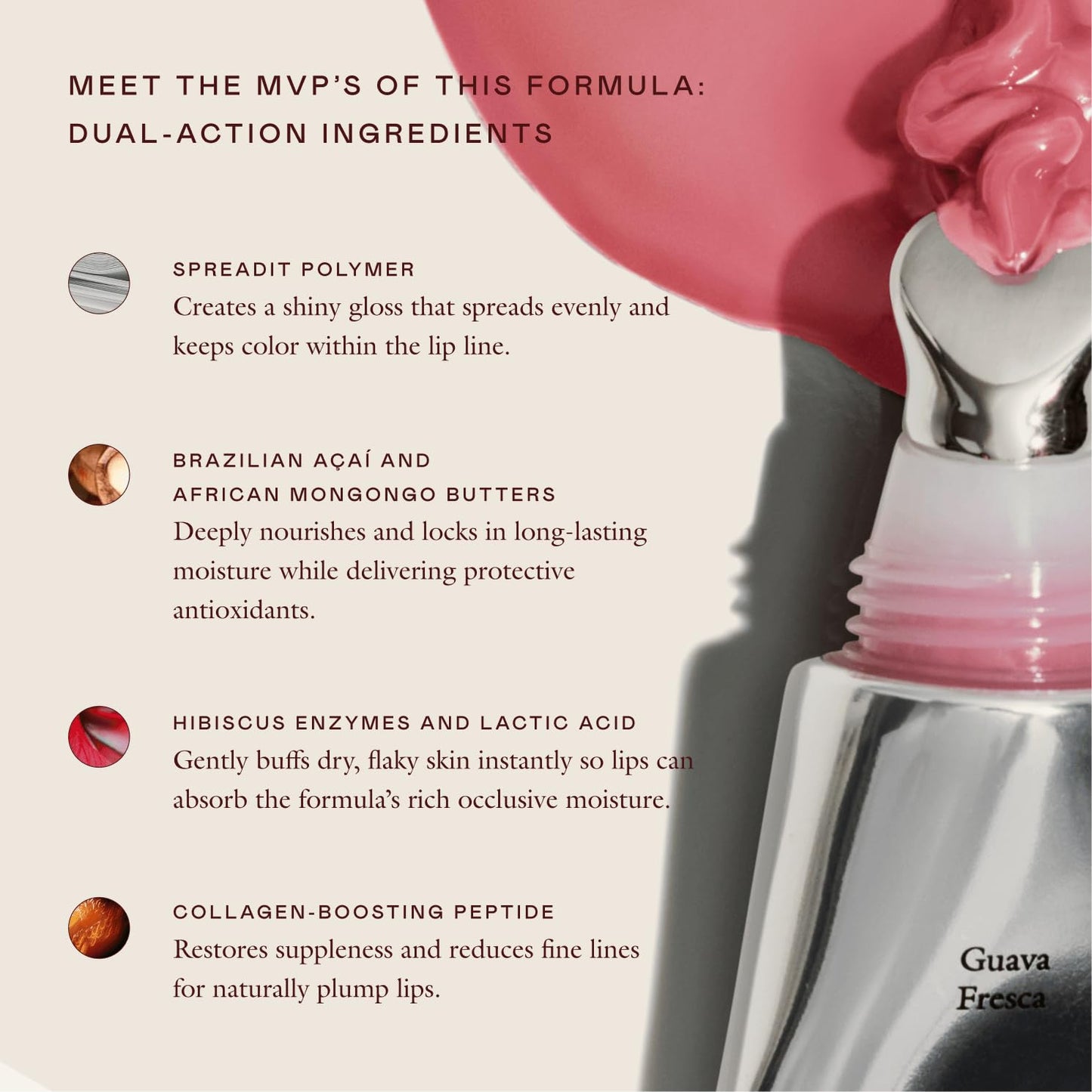 EADEM Le Chouchou Lip Softening Balm, Lip Gloss for Women, Lip Plumper & Lip Mask, Overnight Hydrating & Moisturizing Luxury Lip Balm, 0.5 oz, Boba Bounce