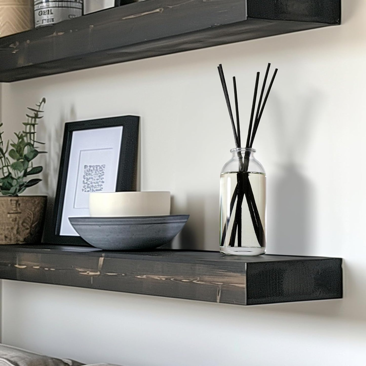 Urban Naturals Balsam Forest Reed Diffuser Oil Set - Real Juniper and Pine Cones β Fragrance Notes of Fraser Fir, Evergreen, Pine, Woodsy Cedar and Sandalwood β Vegan 3.75 Ounces β Made in The USA