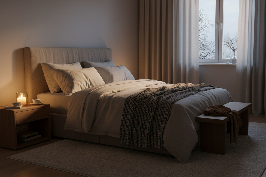 A Restful January Night – Creating a Calming Sleep Ritual for Better Rest