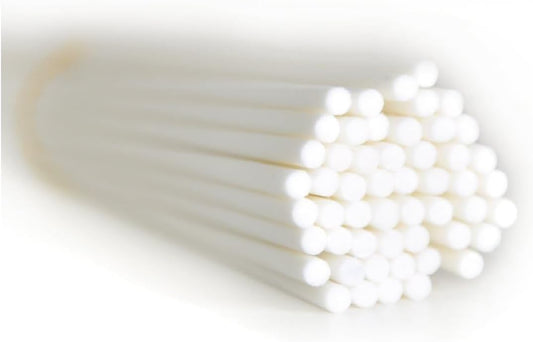 Urban Naturals Reed Diffuser Sticks 10 Inch White Fiber, 50 Count, High Absorbency for Aroma Diffuser Refill, Home Use