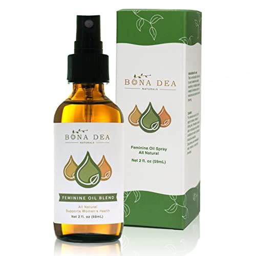 Bona Dea Naturals’ “The Original” All Natural Feminine Deodorant Spray | Intimate Yoni Oil Relief for Vaginal Itch, Odor, & Dryness | 2 oz Spray