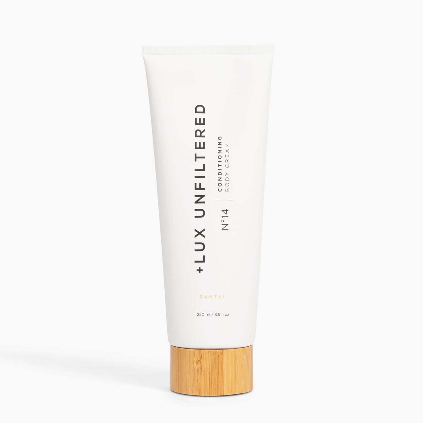 + Lux Unfiltered N°14 Conditioning Body Cream for Women - Moisturizing Body Lotion with Jojoba, Squalane, & Shea Butter - Hydrating, Skincare Grade Ingredients - Vegan & Cruelty Free - Santal