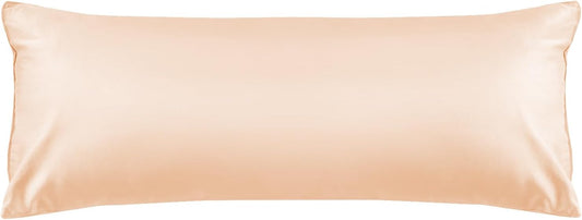 Warmstar Cotton Body Pillow Cover 1 Pack, 600 Thread Count Body Pillow case 20"x54", Long Body Pillow Case Cover Soft Breathable with Envelope Closure,Champagne