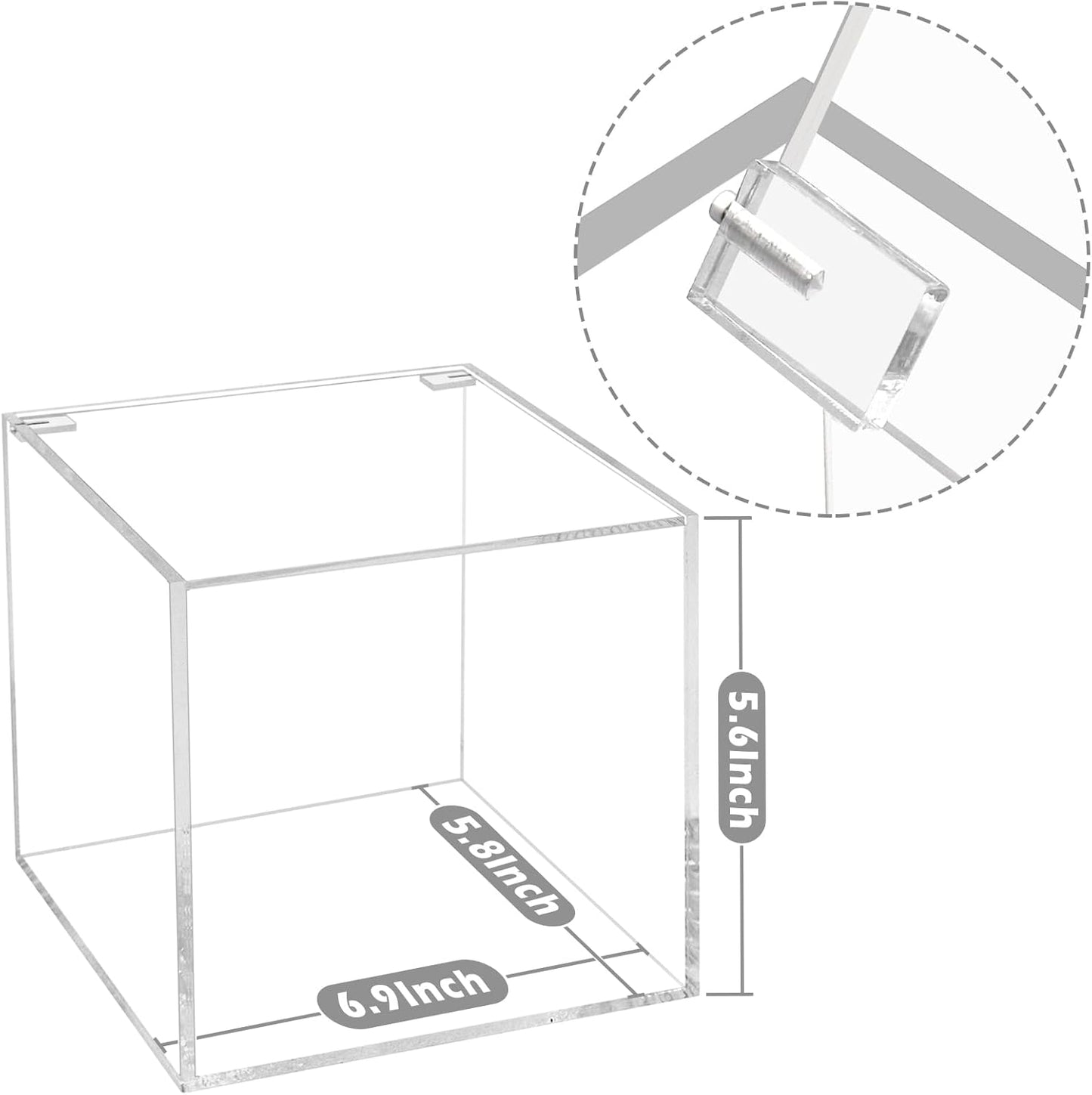 Face Towelettes Disposable Holder, Disposable Face Towel Container Acrylic, Facial Towels Storage Box, Clear