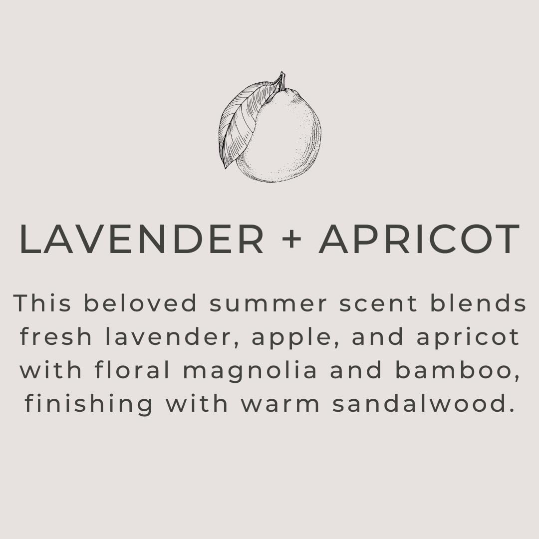 River Birch Lavender Apricot Scented Linen and Room Spray | Home Fragrance | 4 oz Glass Amber Bottle | Luxury Signature Scent | Handmade in Texas