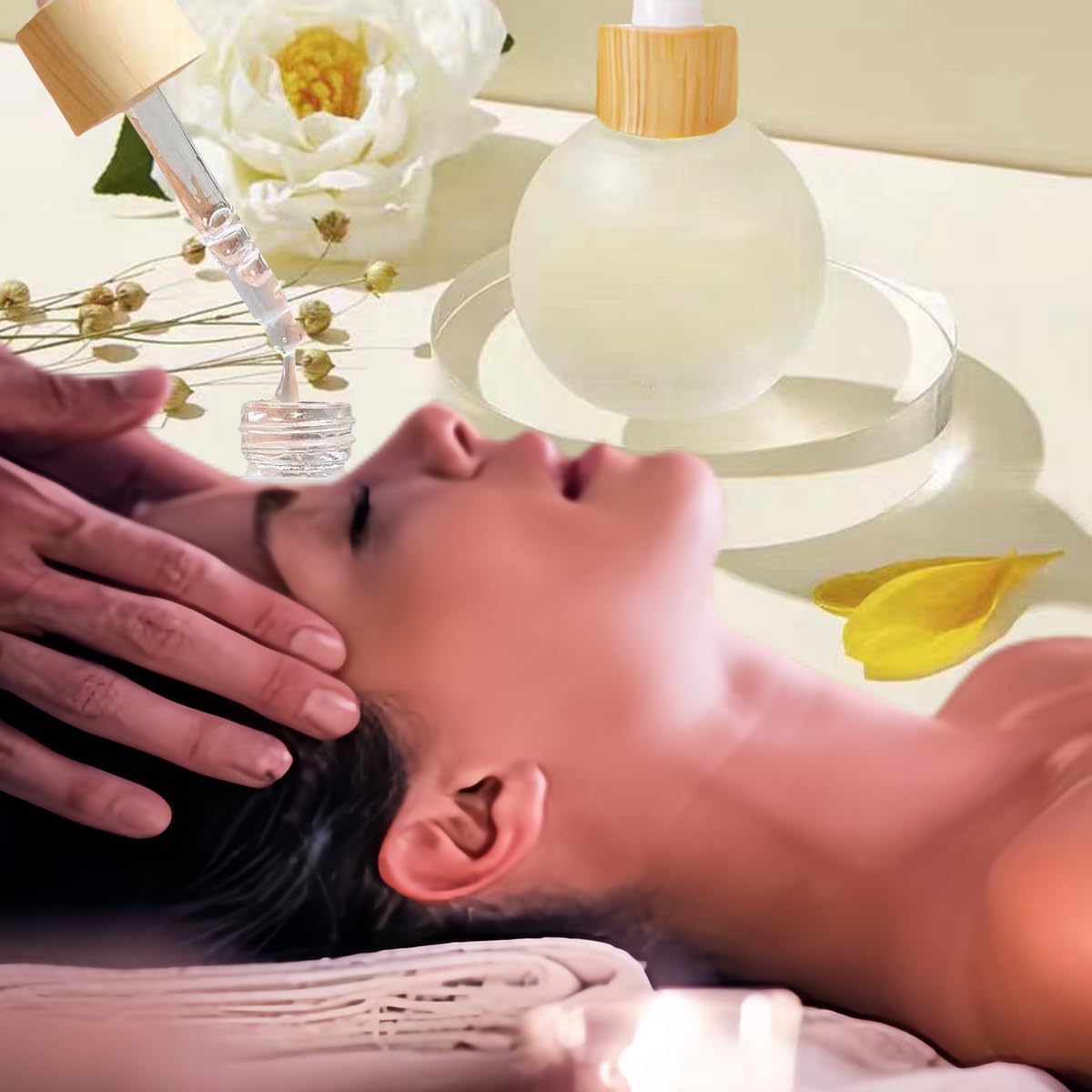 Frosted Glass Dropper Bottles 50ml Bulb Shape Essential Oil Dropper Bottle Perfume Dispenser Bottle with Small Funnel for Essential Oils, Perfume and Other DIY Liquids (2Pcs)