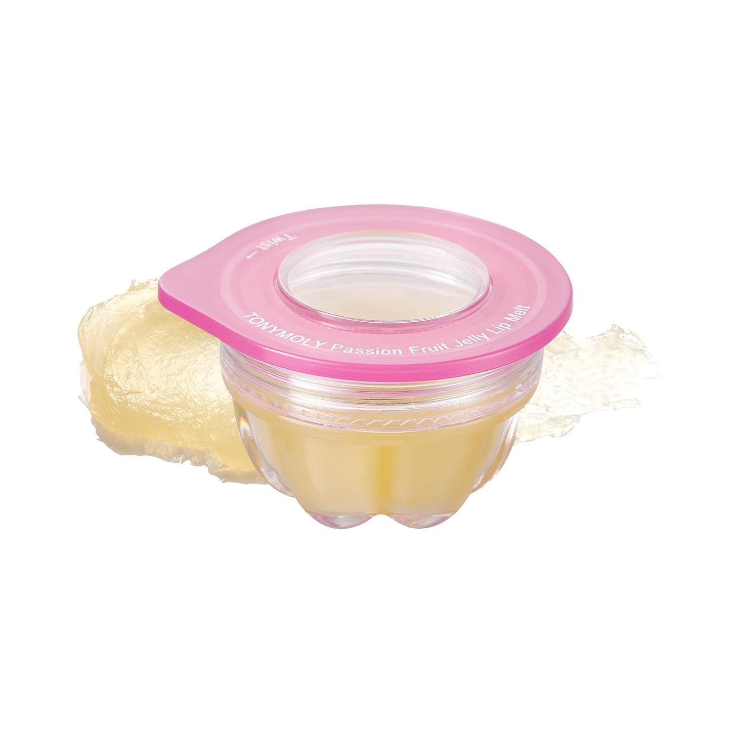 TONYMOLY Jelly Lip Melt – Passionfruit Hydrating Lip Balm Treatment, Moisturizing & Nourishing Jelly Gloss for Dry Lips, Non-Sticky High Shine Korean Lip Care, Smooth & Glossy Finish, 0.31 oz