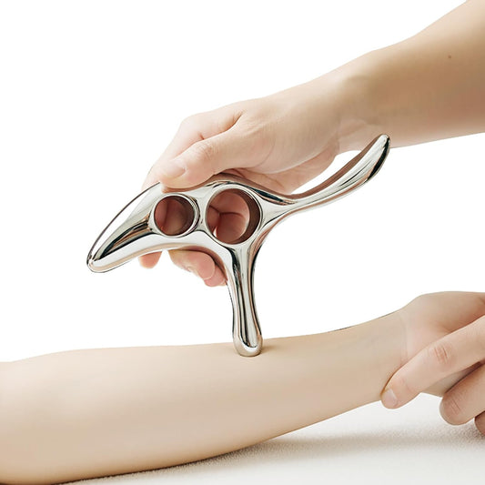 BYYDDIY Gua Sha Trigger Point Massage Tool -Thumb Protector,Deep Tissue Massage,Muscle Scraper Tool (T)