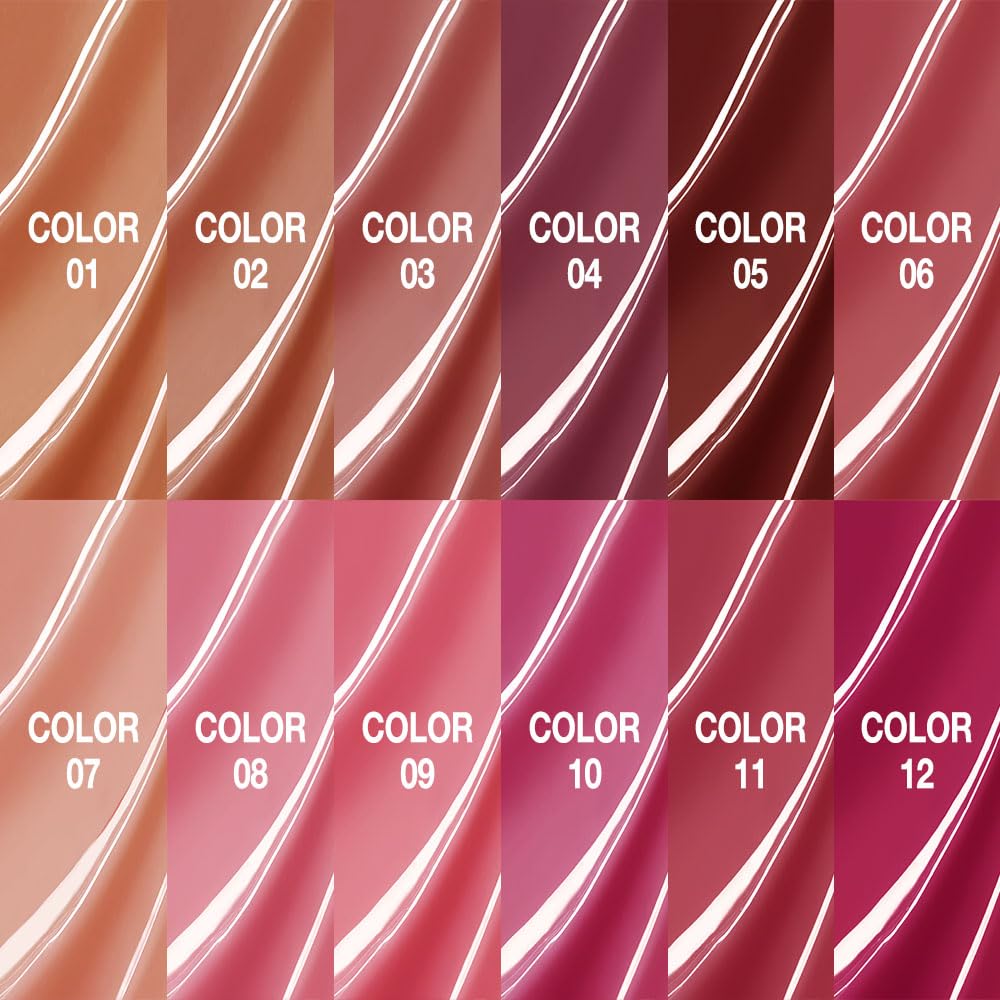 Bright Rose Pink Tinted Lip Balm, Hydrating Sheer Soft Matte Finish Lipstick for Women, Creamy Natural Color Lip Tint Balm Lightweight And Non-greasy Lip Glow Long Lasting Waterproof for Dry Lips 09#