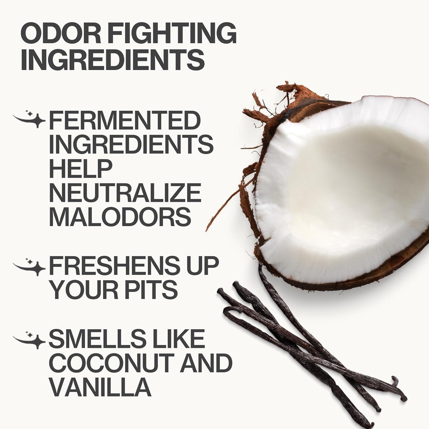 Pacifica Beauty Coconut Milk & Essential Oils Underarm Deodorant Wipes, Helps Remove Odor, Aluminum-Free, Vegan & Cruelty-Free, 30 Wipes (1-Pack)