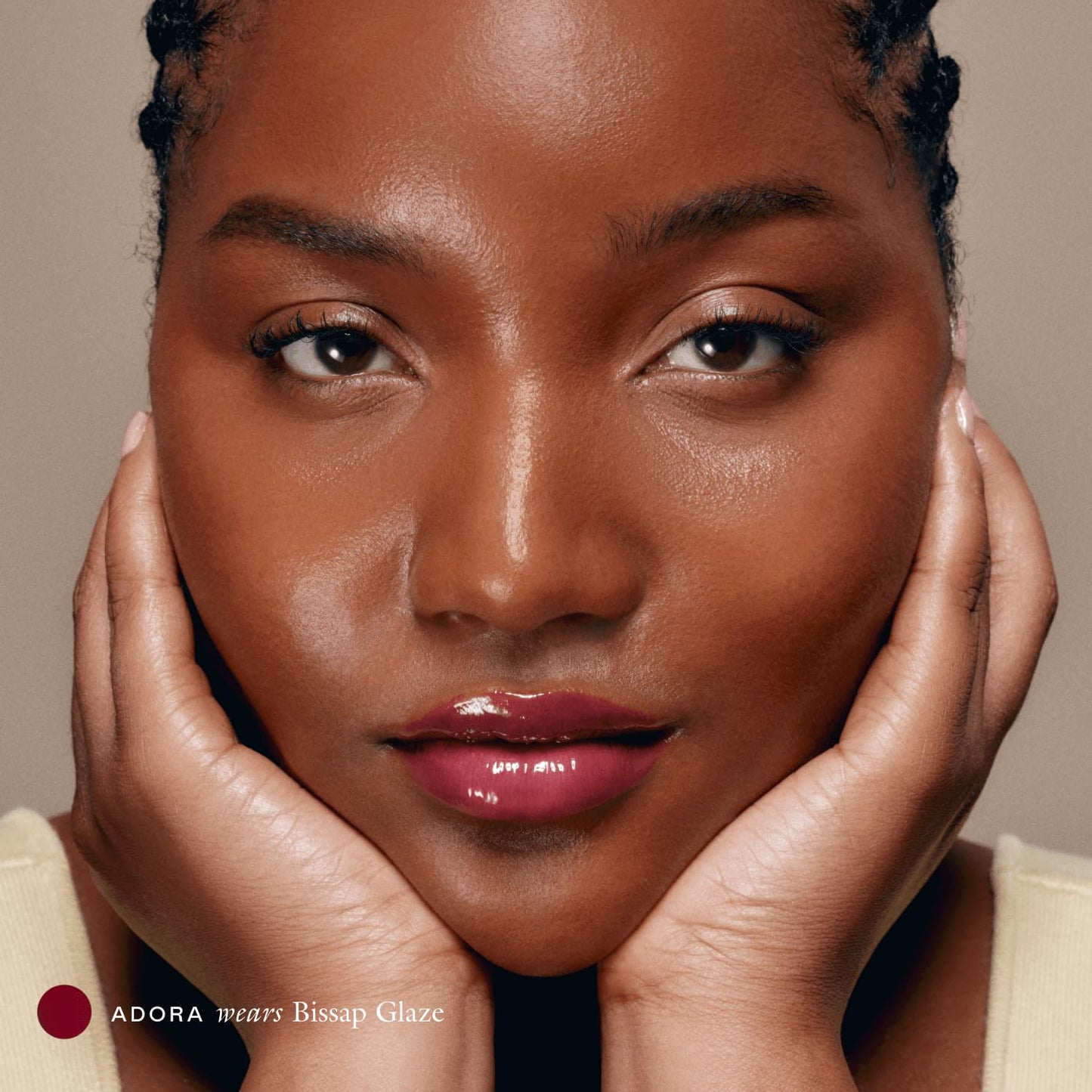 EADEM Le Chouchou Lip Softening Balm, Lip Gloss for Women, Lip Plumper & Lip Mask, Overnight Hydrating & Moisturizing Luxury Lip Balm, 0.5 oz, Bissap Glaze