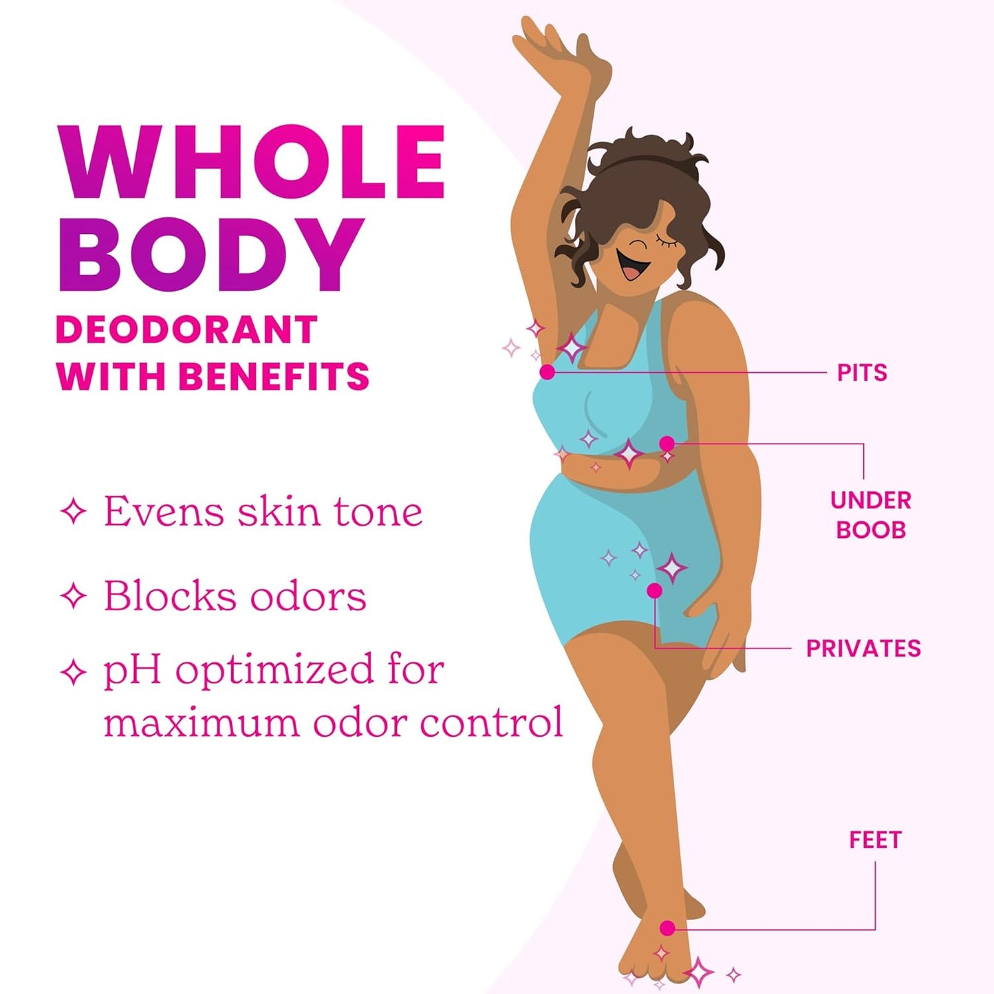 Lume Whole Body Deodorant - Smooth Solid Stick - 72 Hour Odor Control - Doctor Developed - Aluminum Free, Baking Soda Free and Skin Loving - 2.6 Ounce, Pack of 2 (Soft Powder & Lavender Sage)