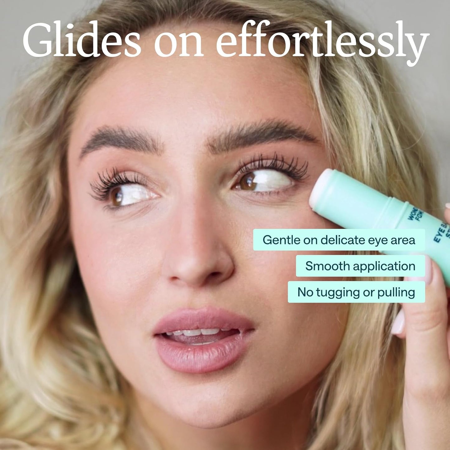 Korean Under Eye Balm Stick - Hydrating Eye Cream for Dark Circles and Puffiness, Wrinkles and Fine Lines - Lightweight Alternative to Serum - Moisturizing Korean Skin Care with Niacinamide, Vitamin E