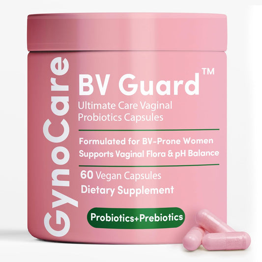 Bacterial Vaginosis Treatment | BV Treatment for Women | Natural Homeopathic Supplement for Odor, Itching, Discharge, BV, and Vaginal Microbiota Imbalance | 60 Capsules
