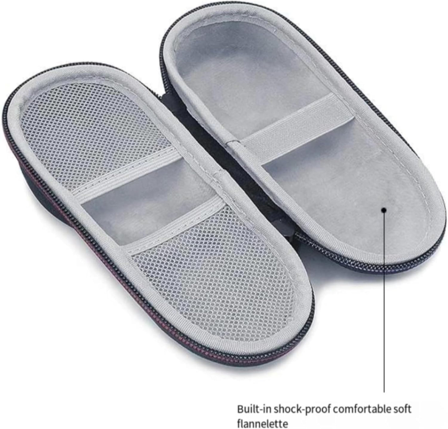 Hard Storage Case Compatible with Philips Norelco Shaver 2100 2300 3500 6800 3100 5500 5100 5300 5700 6880 7100 - Travel Carry Electric Razor Hard Case 1 Pack - Black