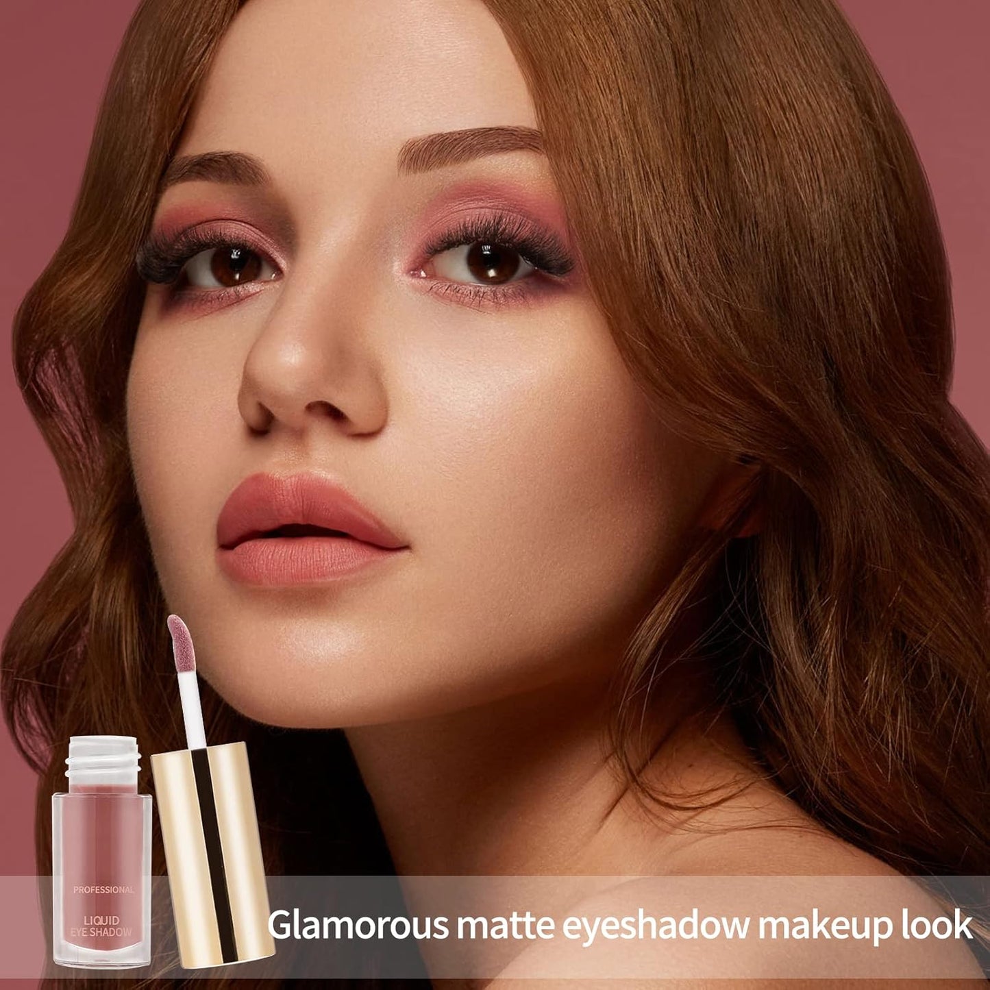 Boobeen Liquid Matte Eyeshadow - Long Lasting Waterproof, Velvet Matte Cream, Neutral Nude Makeup