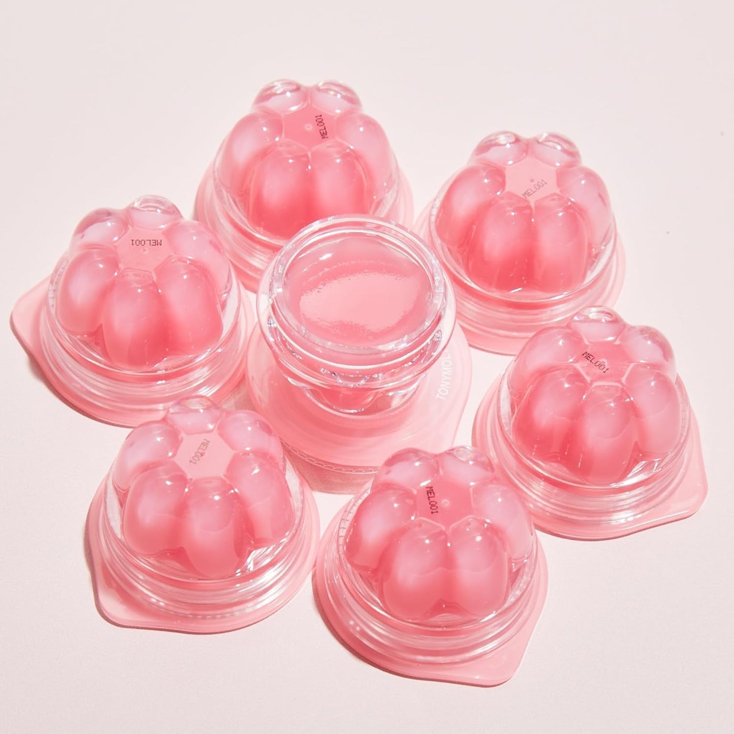 TONYMOLY Jelly Lip Melt – Watermelon Gloss, Moisturizing & Hydrating Korean Lip Balm, Nourishing Treatment, 0.31 oz