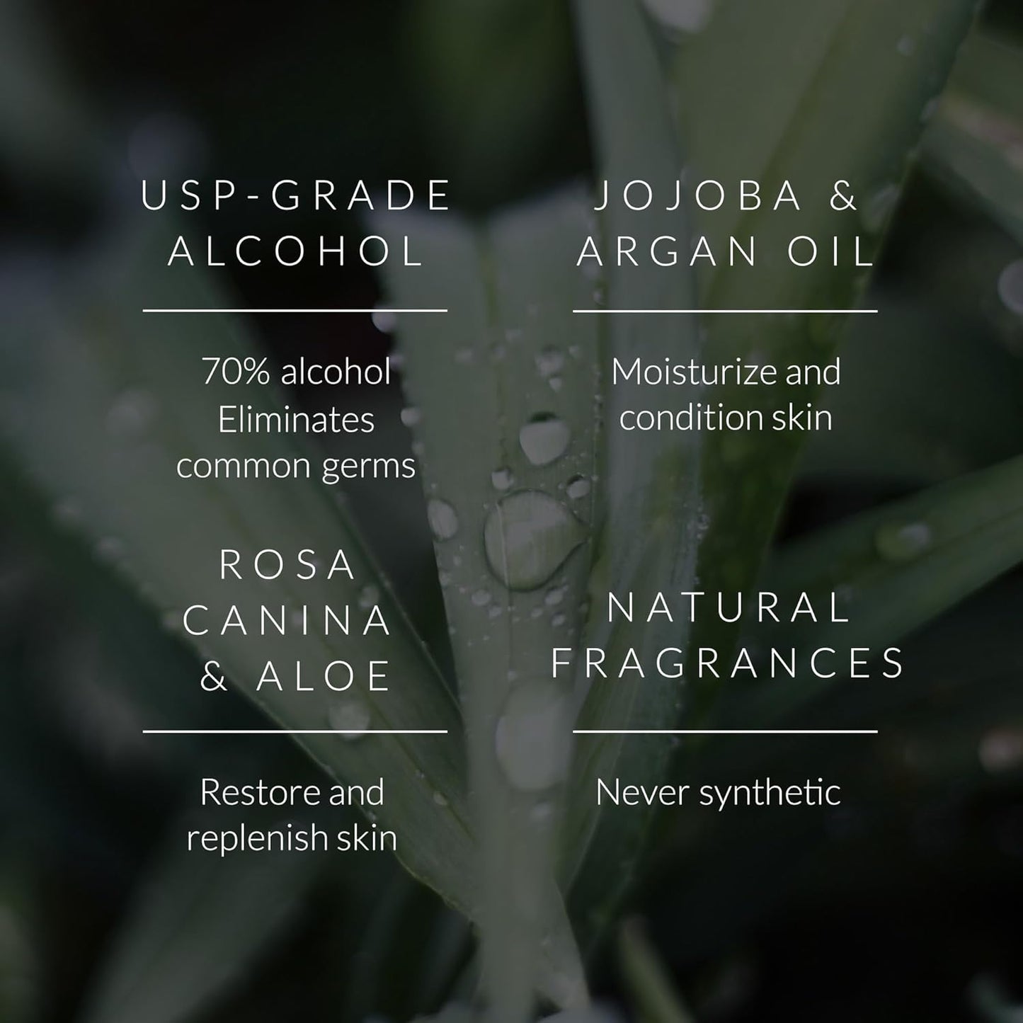 Noshinku - Refillable Hand Sanitizer Lavendula 3-Pack, Travel Size Spray with Hydrating Botanical Oils, Natural Ingredients, All Natural Fragrances, Sugarcane Derived Alcohol, No Parabens, No Dyes