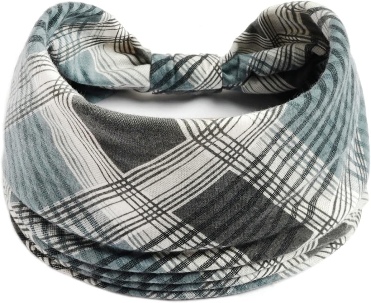 K-Elewon 3 Pack Women Wide Elastic Head Wrap Headband Sports yoga Hair Band