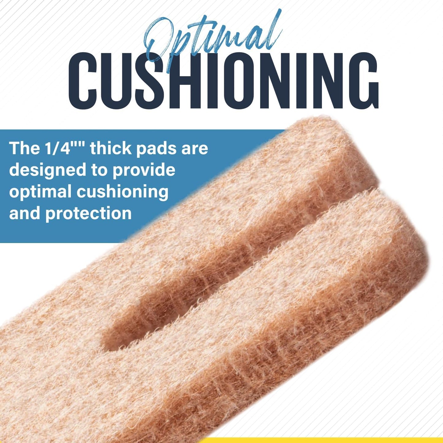 Mars Wellness U-Shaped Callus Pads, 1/4" Thick, Flesh Colored, Pack of 90 with Adhesive Backing - Callus Remover for Feet, Callus Protection