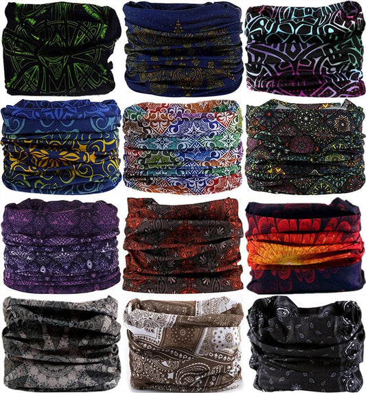 Head Wrap Headwear Headband Bandana Face Mask magic scarf for men & women