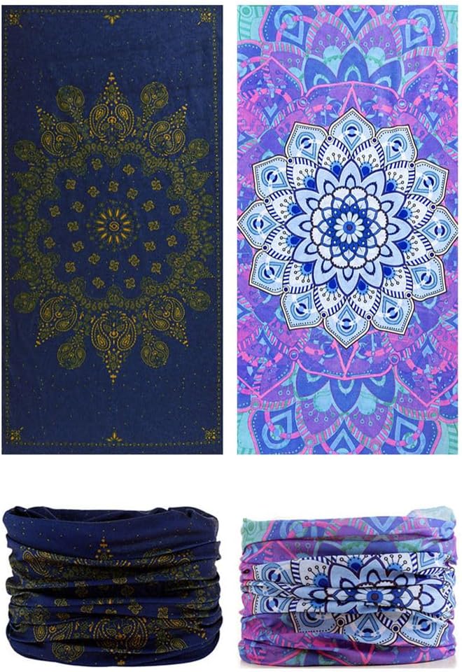 Head Wrap Headwear Headband Bandana Face Mask magic scarf for men & women