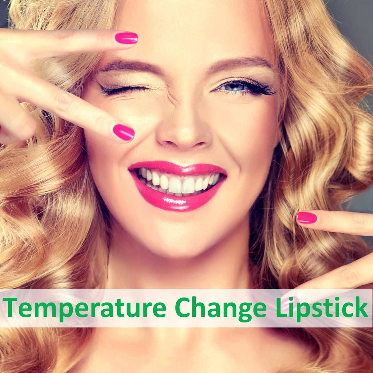 2 Pieces Aloe Vera Lipstick,Long Lasting Moisturizing Lip Balm,Nourishing Lip stick,Lipstick,Lip Balm,Magic Temp Color Change,Waterproof Lip Gloss Matte Makeup