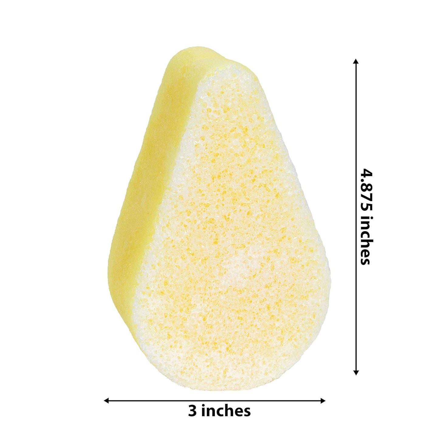 Spongeables Anti Cellulite Body Wash in a 20+ Wash Sponge, Citrus, 3 Count