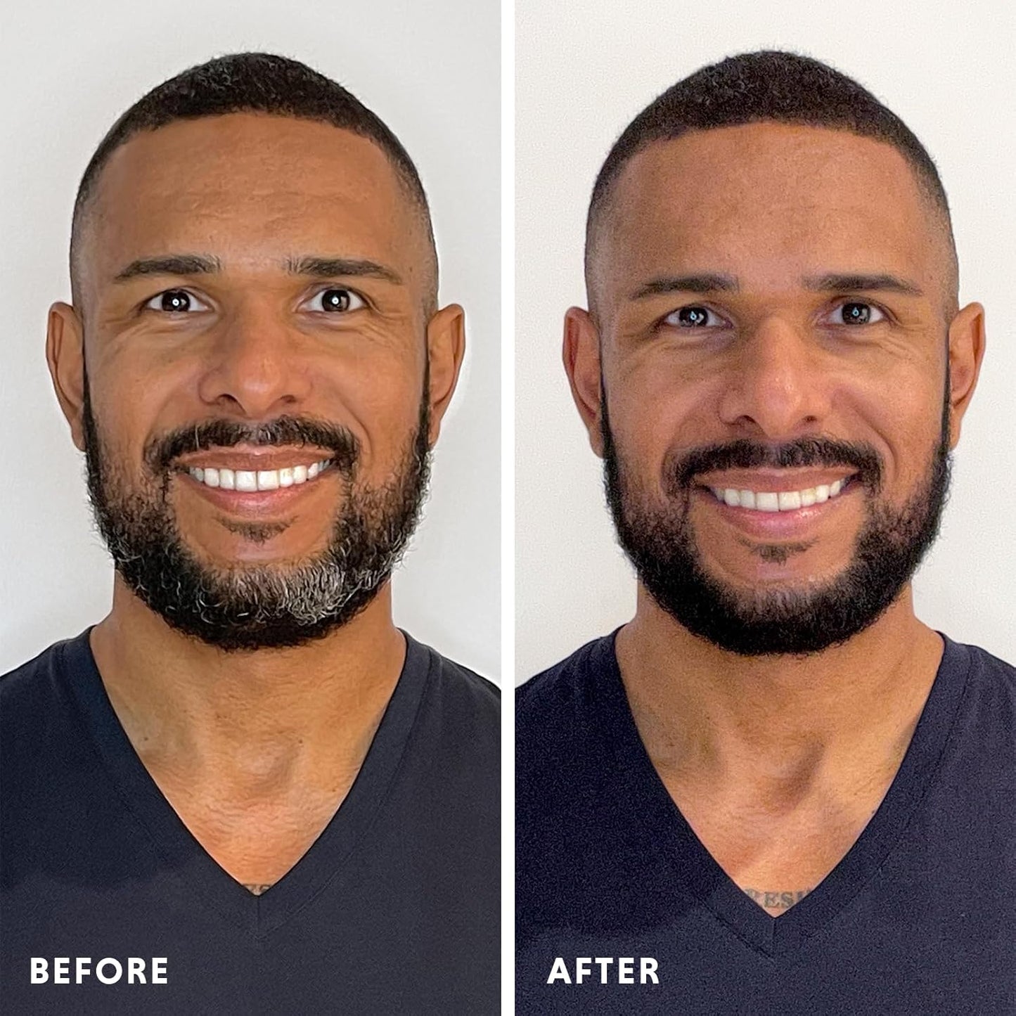 Hair & Beard Color for Full Gray Coverage 2 pack - Dark Natural Copper Blonde - Ammonia-Free Complete Men’s At-home Beard & Hair Dye Kit, Professional-grade Permanent Hair Color (7.04)