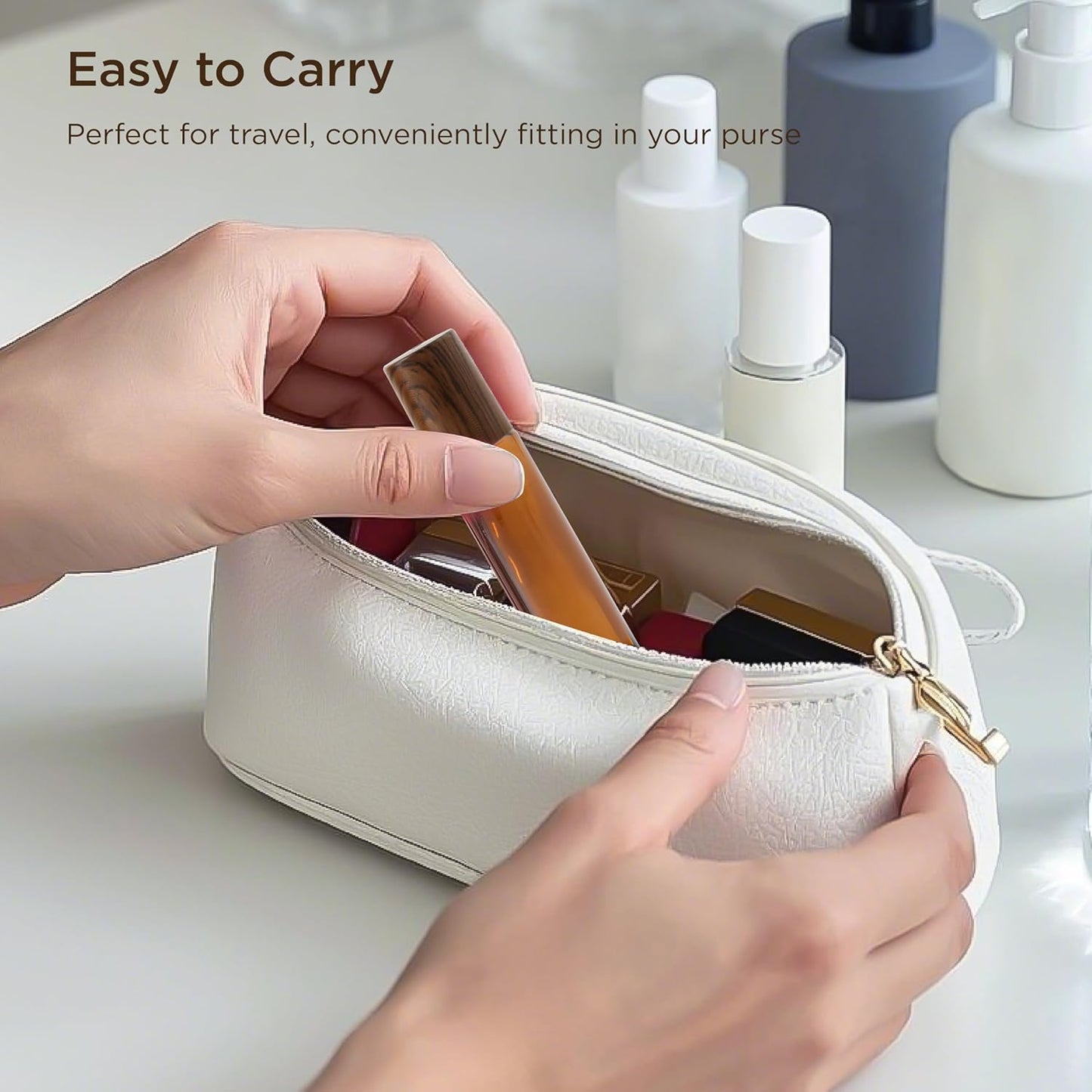 Essential Oil Roller Bottles, 4PCS (10ml & 5ml) Glass Perfume Roller Bottles with Funnel Opener and Dropper Beauty and Personal Care Tools (Amber, 4 Packs)