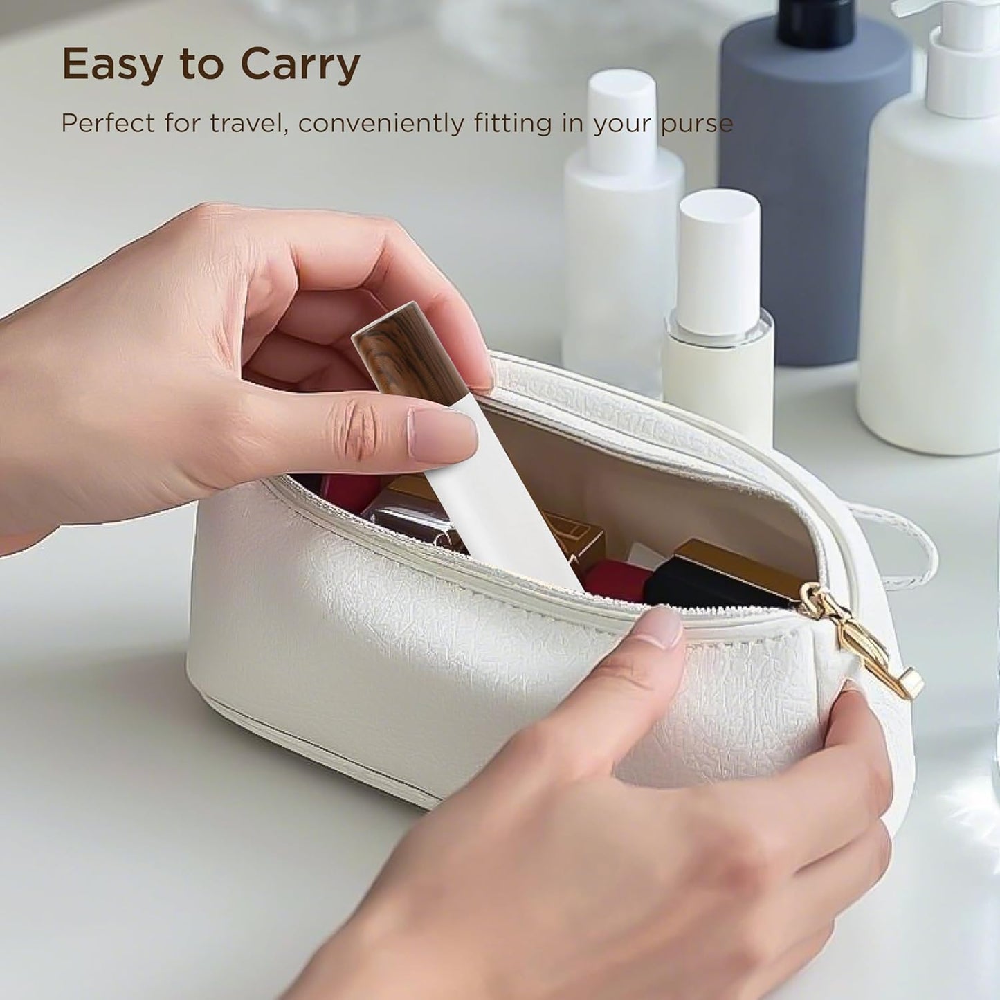 Essential Oil Roller Bottles, 12PCS (10ml & 5ml) Glass Perfume Roller Bottles with Funnel Opener and Dropper Beauty and Personal Care Tools