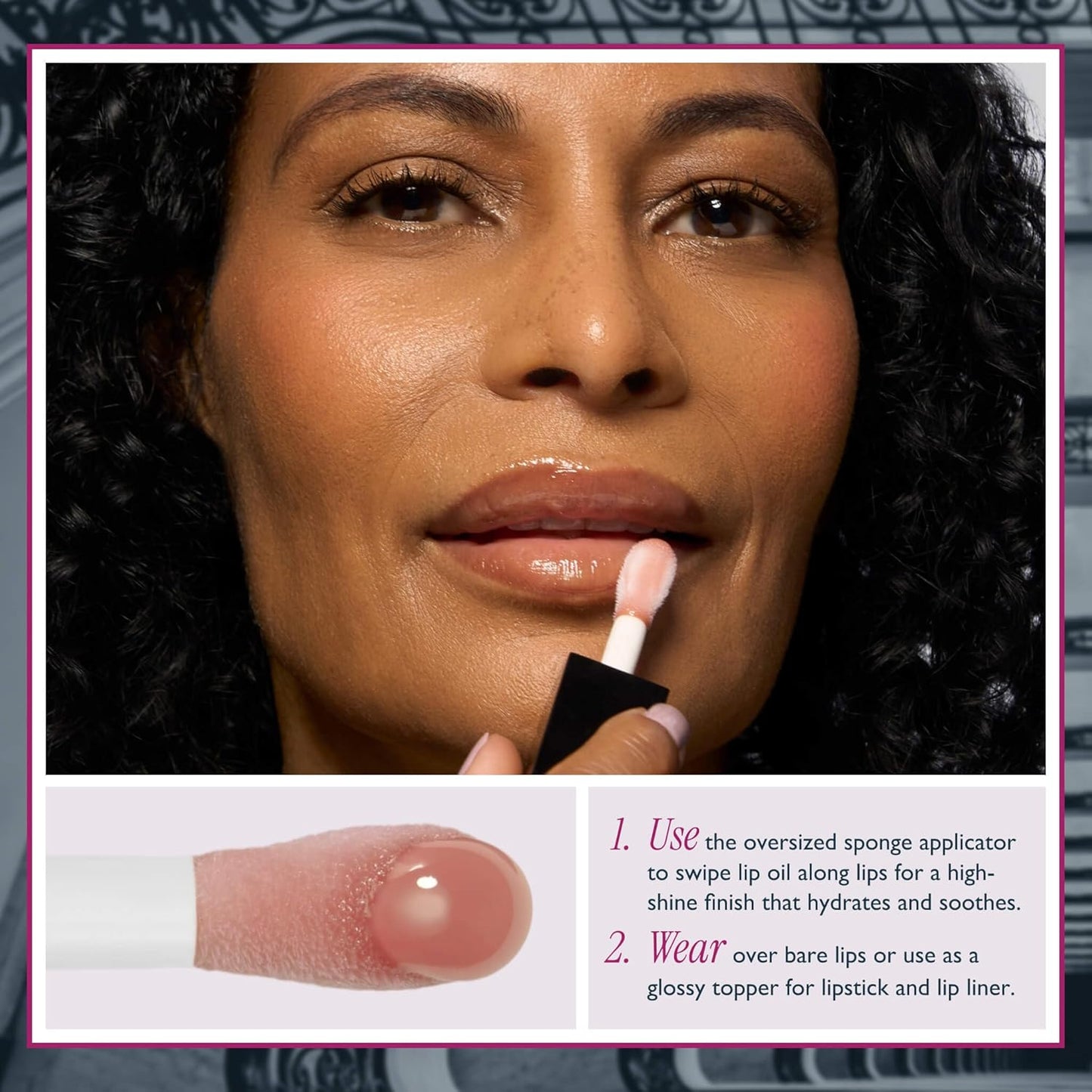 LAURA GELLER NEW YORK Let It Shine Boxed Gift Set | Includes 4 Fine Shine Glossy Lip Oils in Exclusive New Shades | Hydrating Lip Treatment with Peptides