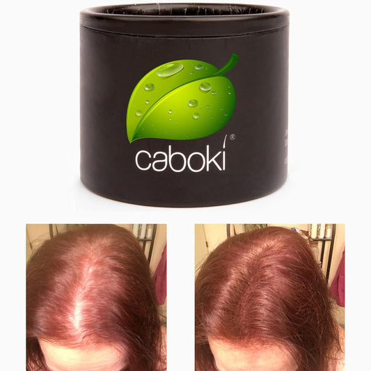 Caboki Sample Size - Get 10X Fuller Hair, Eliminate Bald Spot Instantly. All-Natural, Plant-Based Hair Fibers for Thinning Hair. Light Auburn (red/ginger hair)