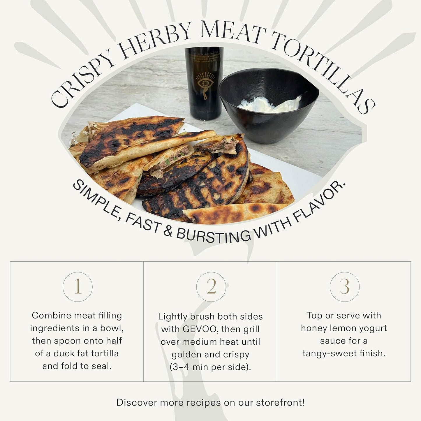 Fancy Peasant Everything Olive Oil, 500ML Bottle of Greek Extra Virgin Olive Oil, Polyphenol Rich EVOO with Olives from Greece