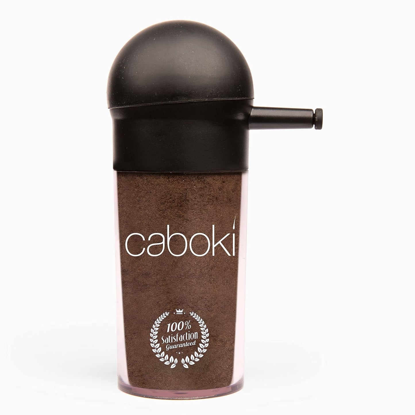 Caboki Hair Building Fiber + Built-in Spray Applicator (30-50 Days Supply). Salt & Pepper Dark
