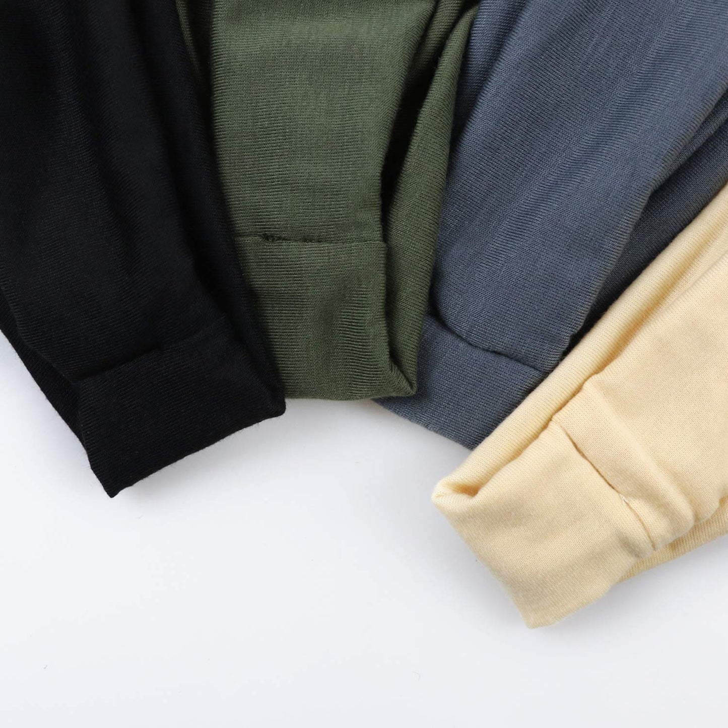 DRESHOW 6 Pack Yoga Sports Headbands for Women Elastic Non-Slip Headbands Running Workout Hair Bands