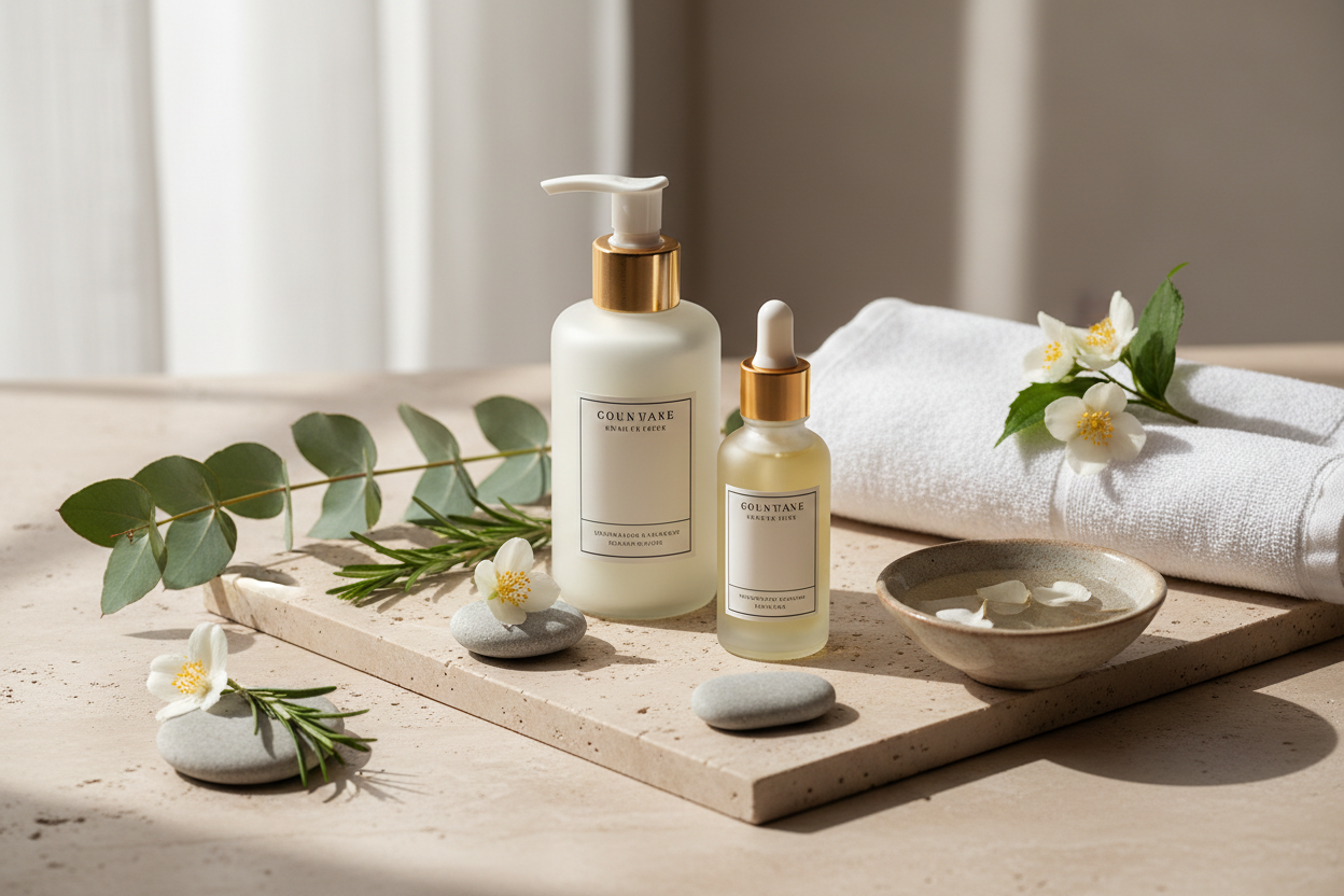 At AuraTouch, we believe personal care is more than a routine—it’s a ritual of self-love, confidence, and wellbeing. Our mission is to create premium products that nurture your body, refresh your mind, and celebrate your natural beauty. Every item we craft is thoughtfully designed with safe, effective, and sustainable ingredients to deliver results you can feel and see. (make it real photo)